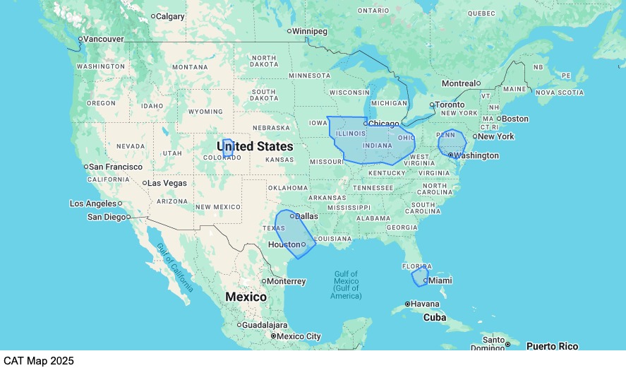 Dedicated - Team map