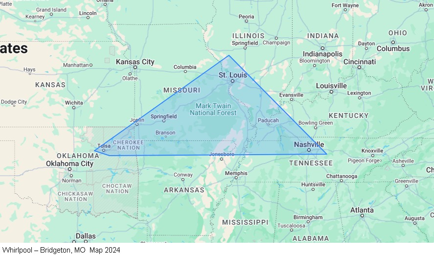 Whirlpool – Bridgeton, MO map