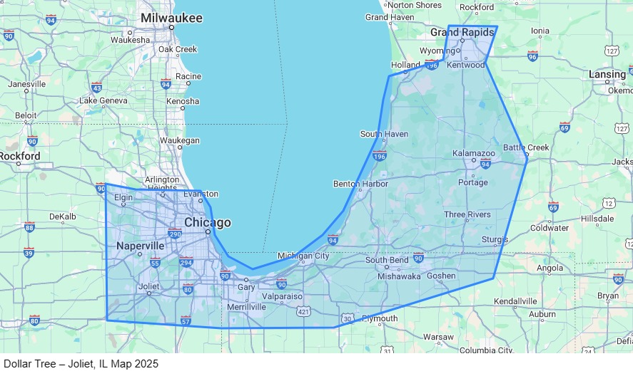 Dedicated - Home Weekly - Joliet, IL map