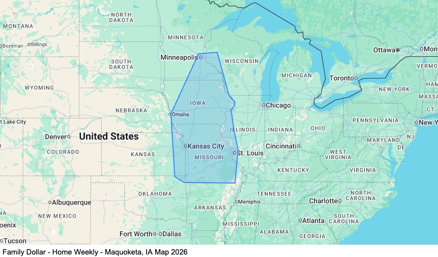Dedicated - Home Weekly - Maquoketa, IA map