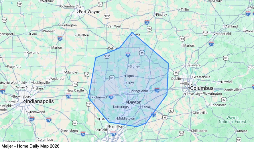 Dedicated - Home Daily map