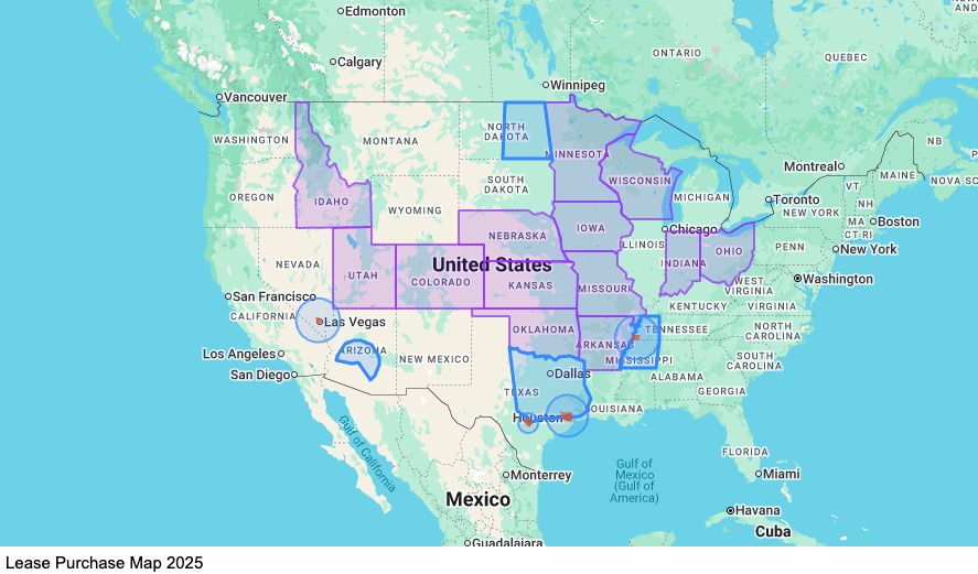 OTR – 3 to 4 Weeks Out – LP – Reefer map