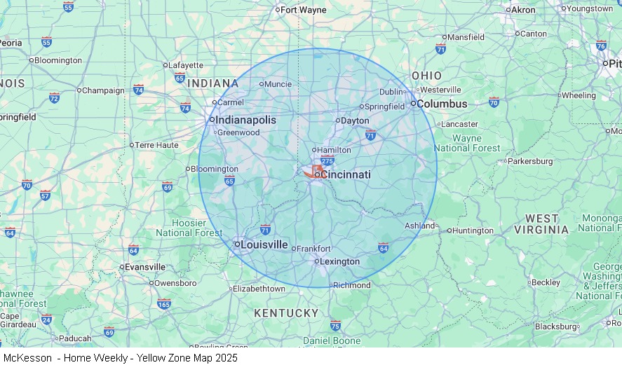 Dedicated - Teams - Home Weekly map
