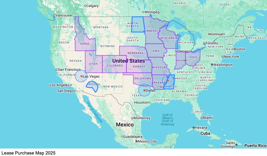 OTR – 2 to 3 Weeks Out – LP – Reefer map