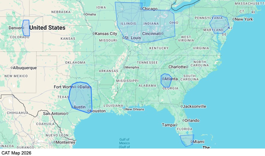 Dedicated - Team map