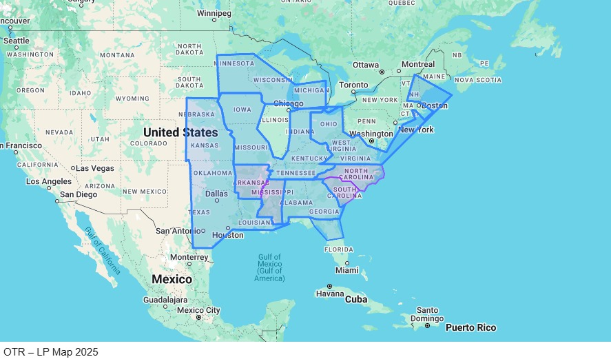 OTR – Lease Purchase map